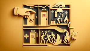 RACE Acronym Fire Safety Quiz - PASS Extinguisher Steps