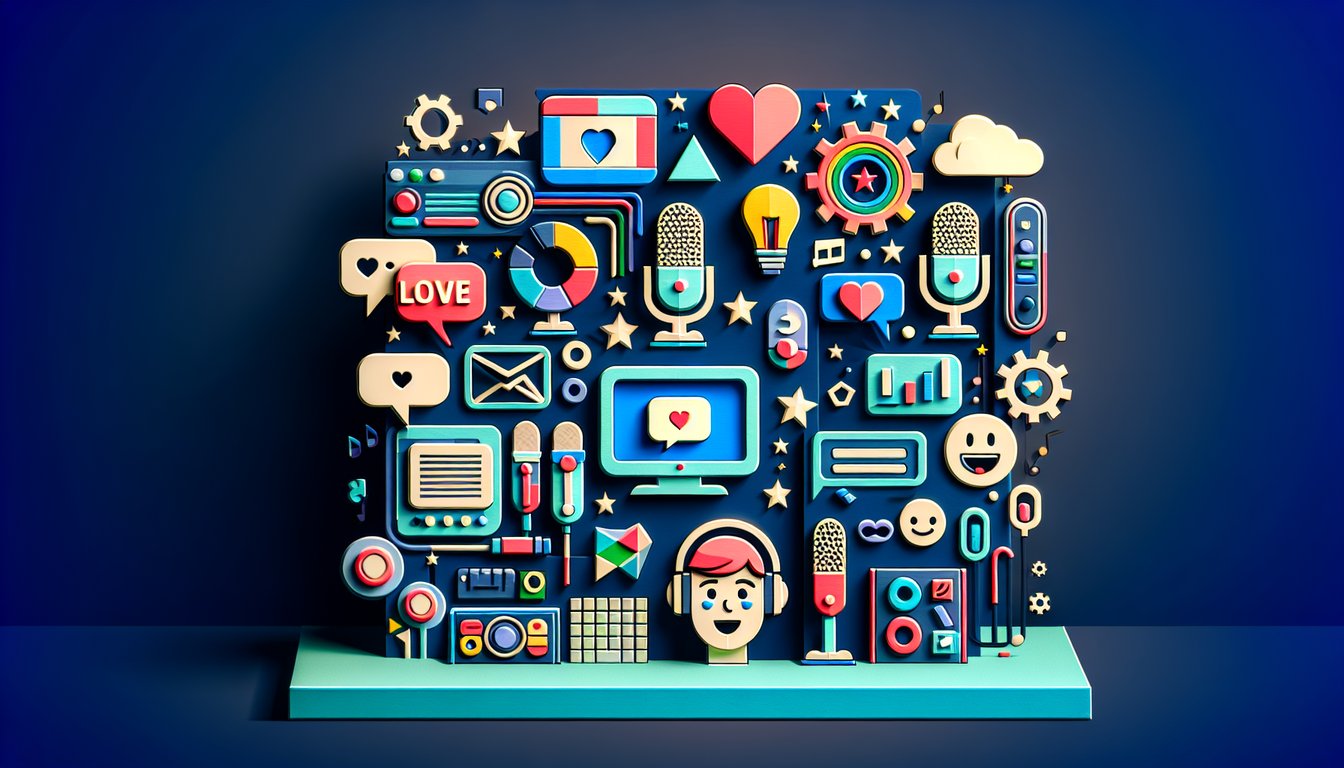 Paper art illustration for quiz about discovering your Hololive VTuber match on a dark blue background