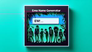 Emo Name Generator - Free Quiz with Instant Results