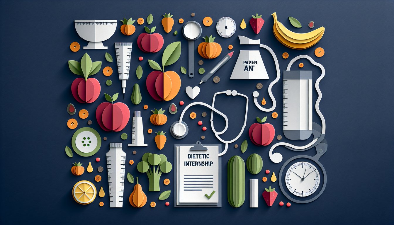 3D voxel art representing Dietetic Internship I course