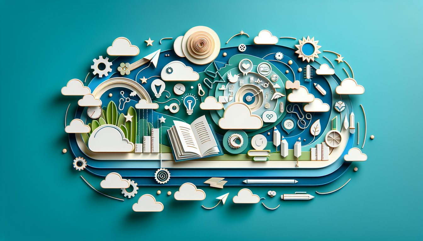 paper art style quiz graphic showing Spanish days lunes martes miercoles jueves viernes sabado domingo on teal background