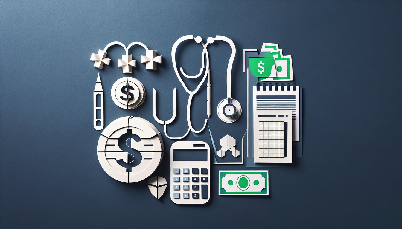 3D voxel art symbolizing the Advanced Health Finance course