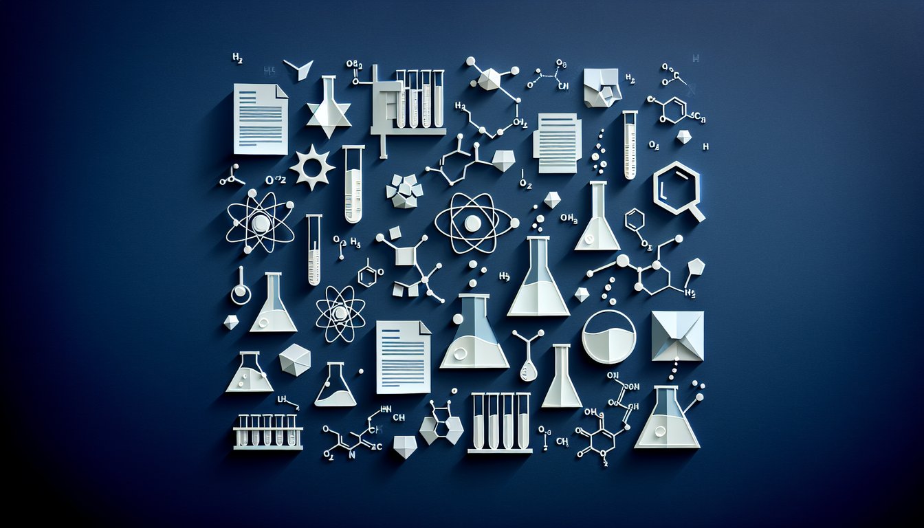 3D voxel art illustrating concepts from the Chemistry, Everyday Phenomena course