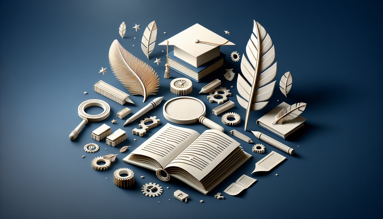 3D voxel art symbolizing Honors Research or Thesis course