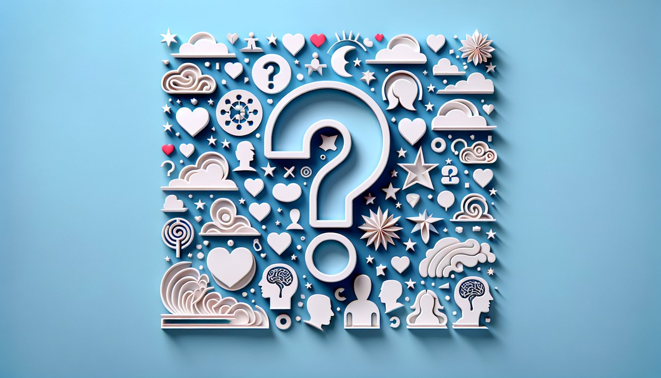 Paper art illustration with stylized characters from Dawsons Creek arranged around quiz title on a sky blue background