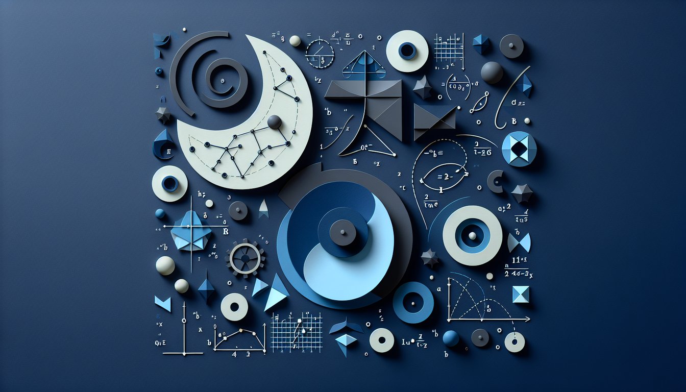 3D voxel art representing Differential Equations course material