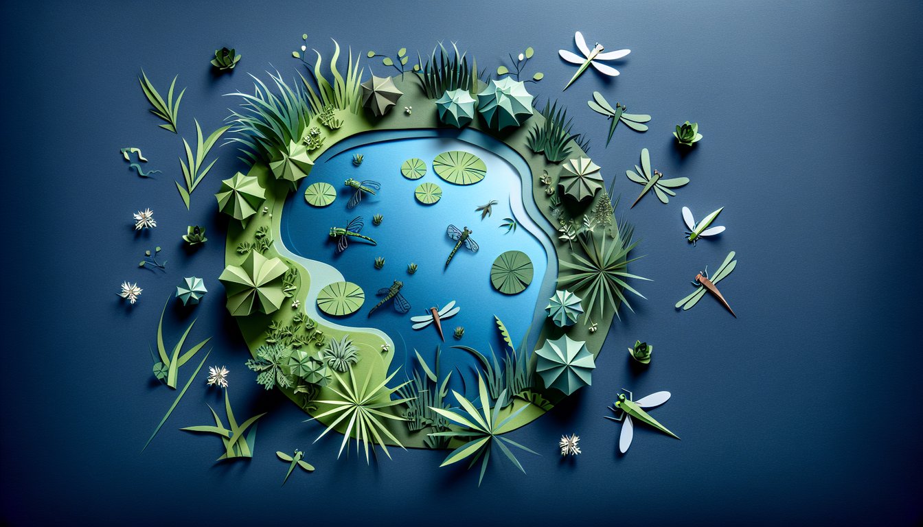 3D voxel art illustrating Advanced Wetland Theory and Techniques course content