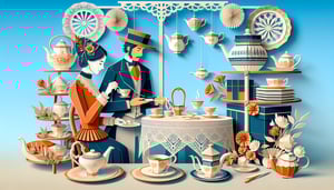 Cups and Saucers - Free Tea Party Etiquette Quiz