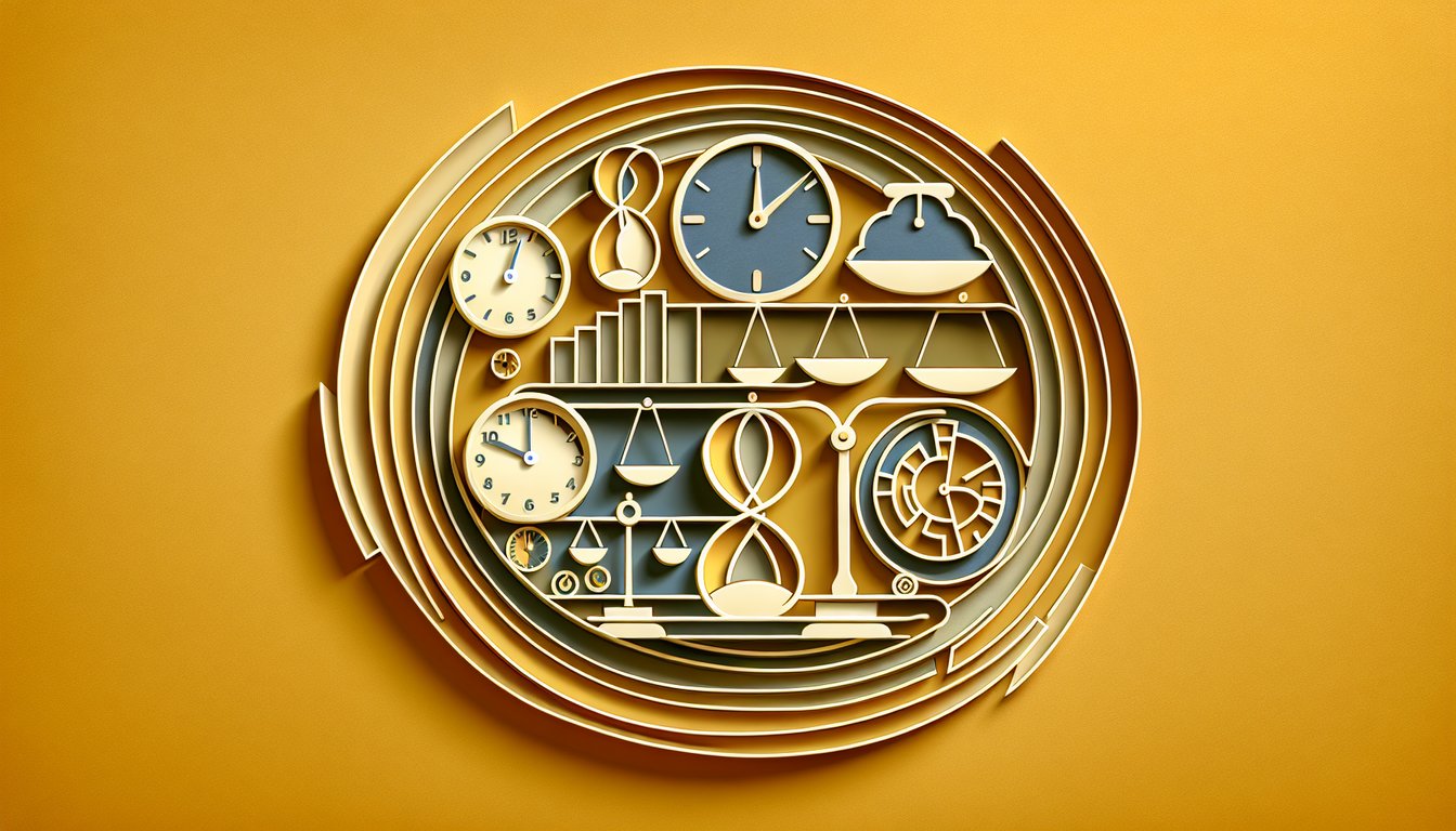 Paper art quiz header on golden yellow background featuring idioms with right and stylized cutout lettering and shapes