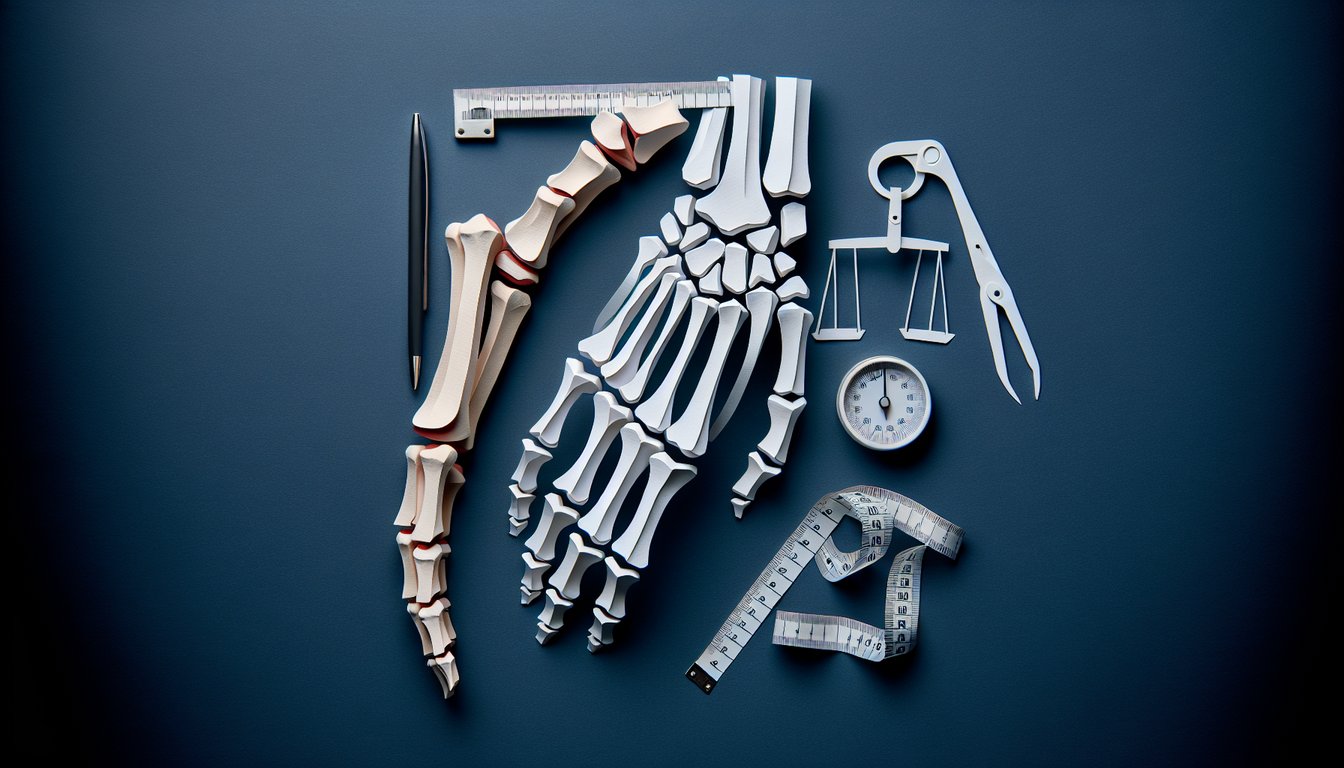 Colorful paper art promoting the Appendicular Anatomy Challenge for high school and college students.