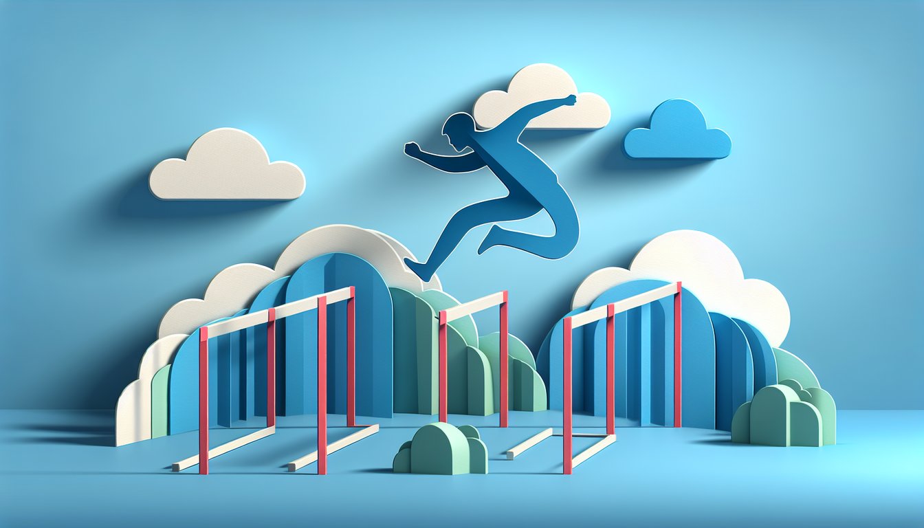 Paper art illustration for a Zimbio style quiz with personality tests on a sky blue background.