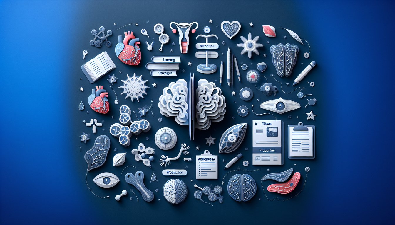 Colorful paper art promoting The Tissue Titans Quiz for high school biology students.