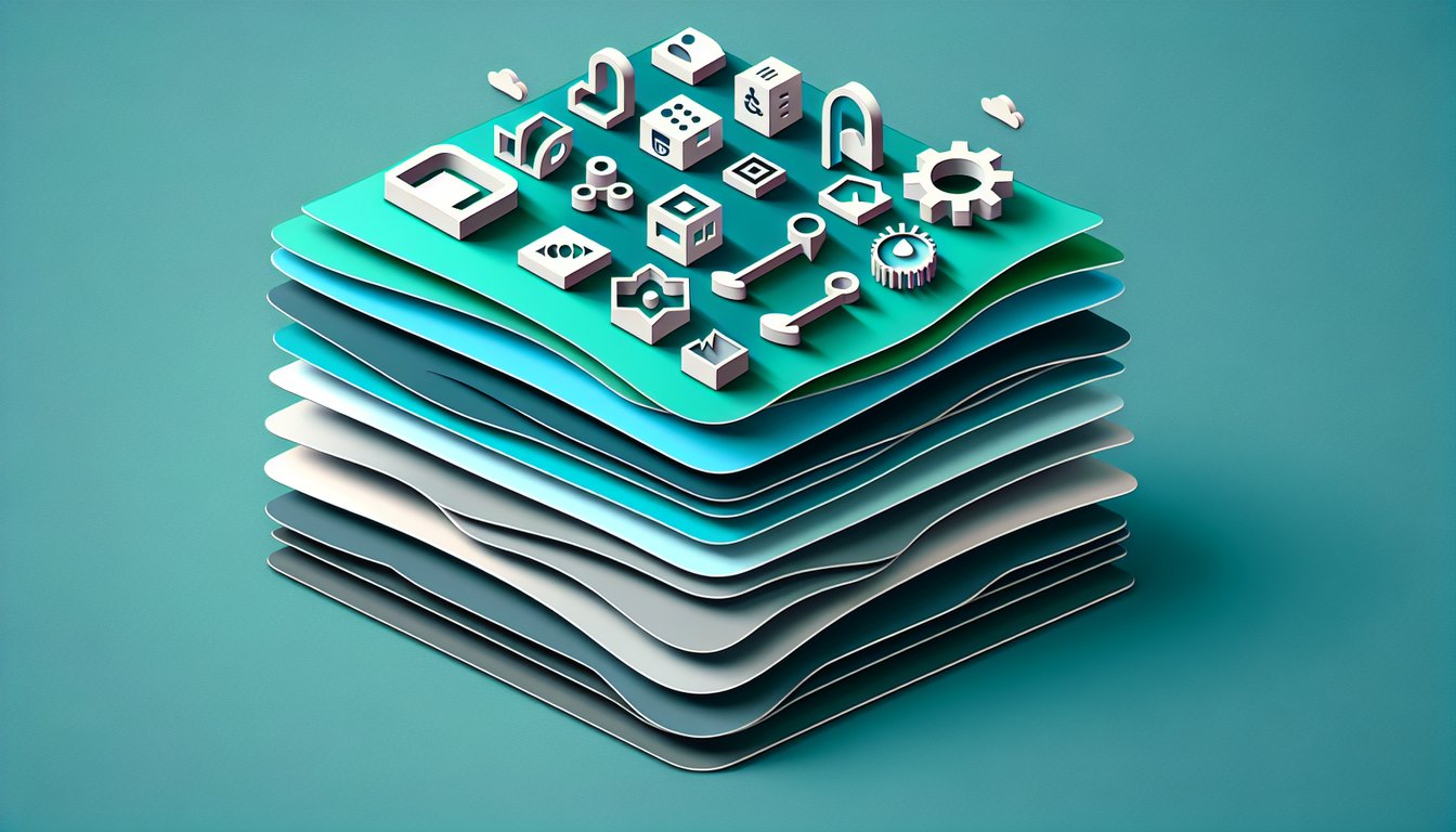 Paper art layers and quiz text Test your Photoshop adjustment layers which of the following is not true on teal background