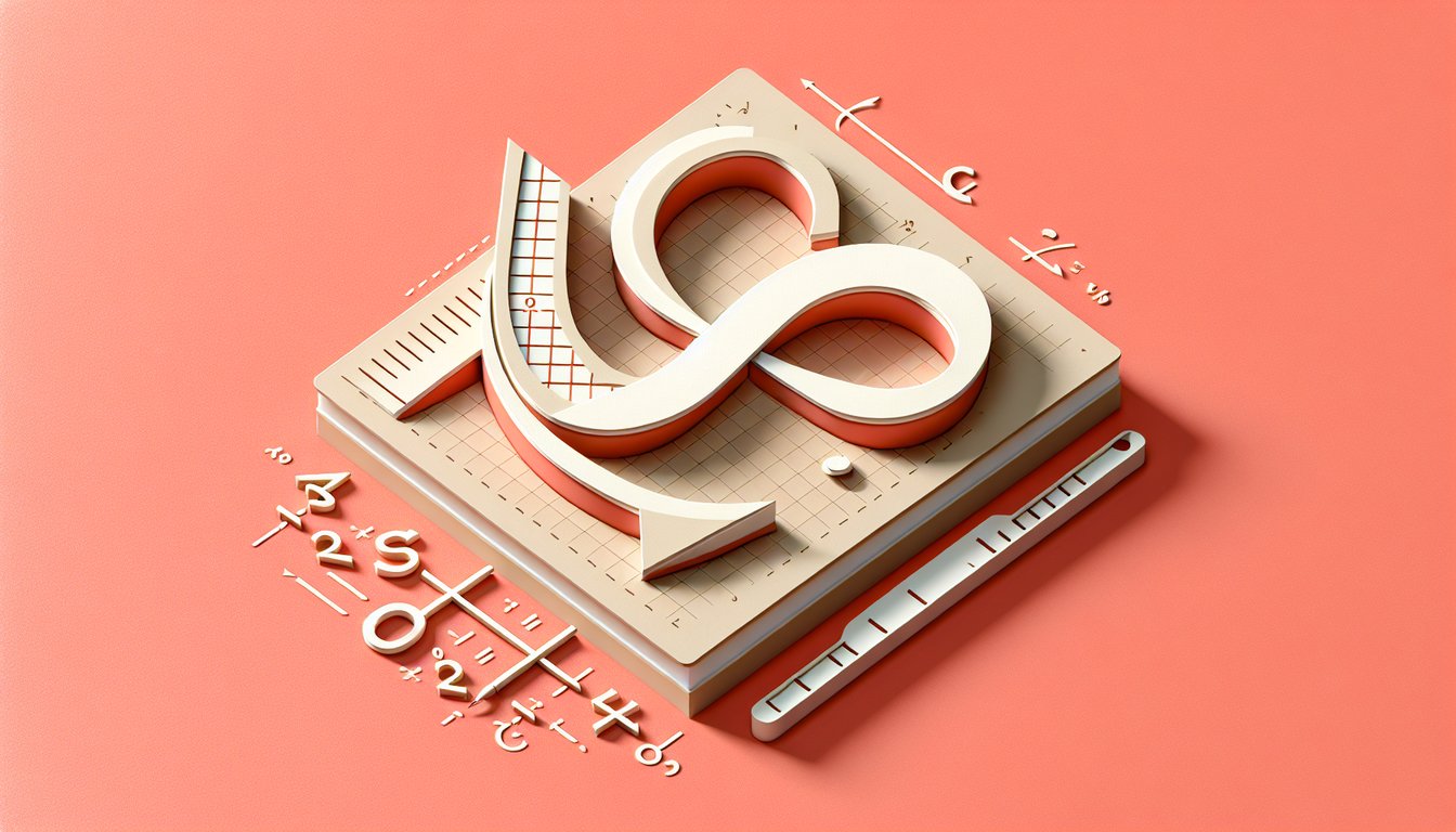 Paper art motif showing log and exponent symbols on coral background for a quiz testing log and exponential form conversions