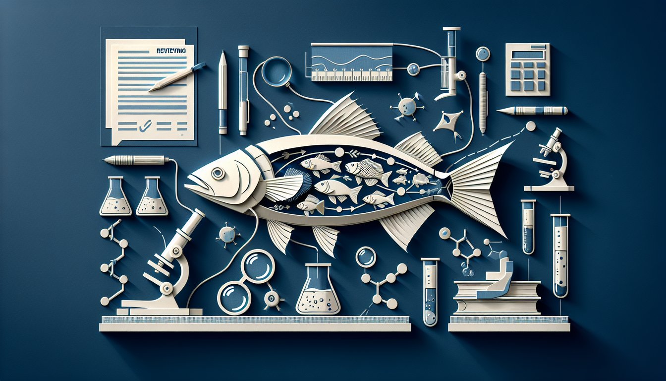 Paper art for trivia about Stickleback Lab Unlocked practice quiz for high school biology students.
