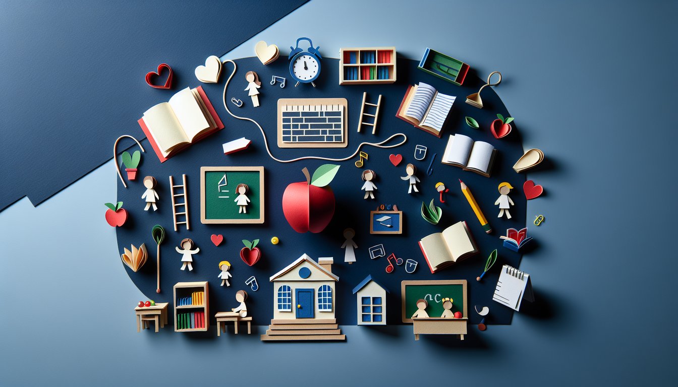 3D voxel art symbolizing Language Literacy in Early Childhood Education I course