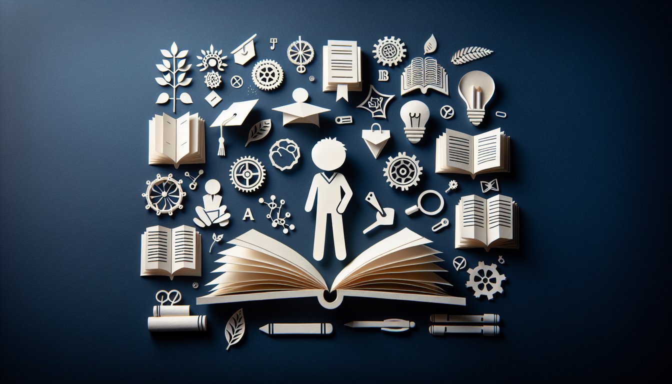 3D voxel art illustrating the Individual Study for Juniors course
