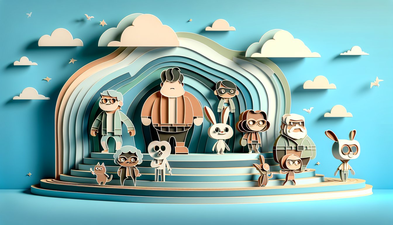 Paper art Minion illustration and quiz title on sky blue background invites discovery of your Minion alter ego.