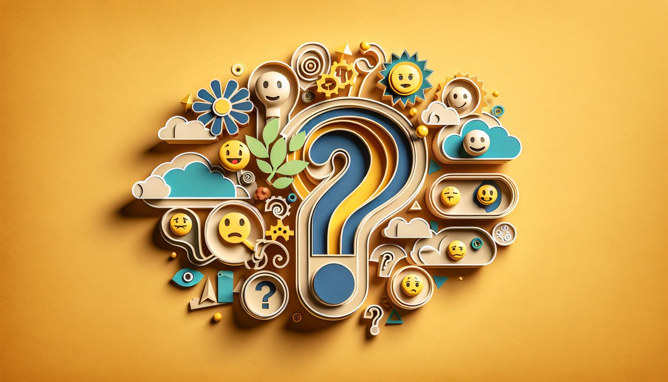 Paper art illustration for free quiz exploring cancel-worthy moments on warm golden yellow background