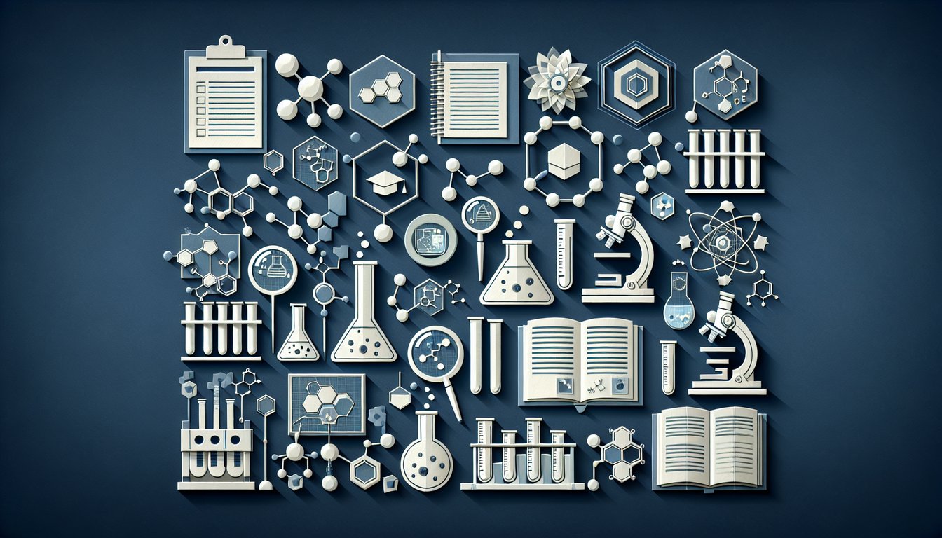 3D voxel art representing Graduate Chemistry Internship course