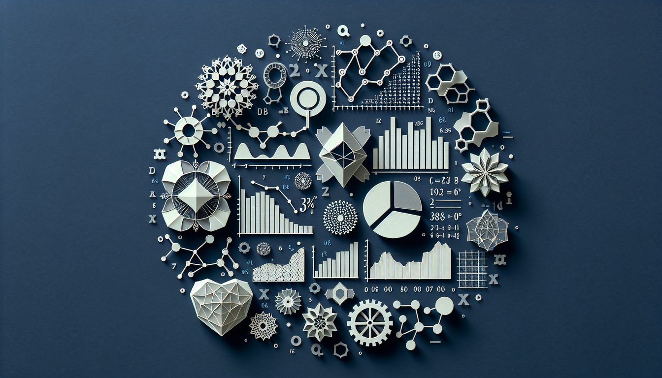 3D voxel art representing the Applied Statistical Methods II course