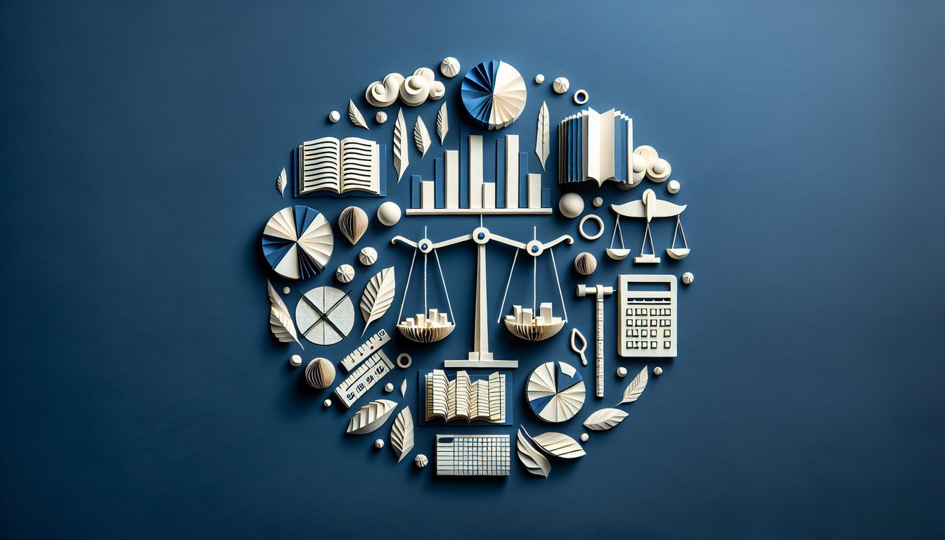 3D voxel art representing the Accounting Analysis I course material