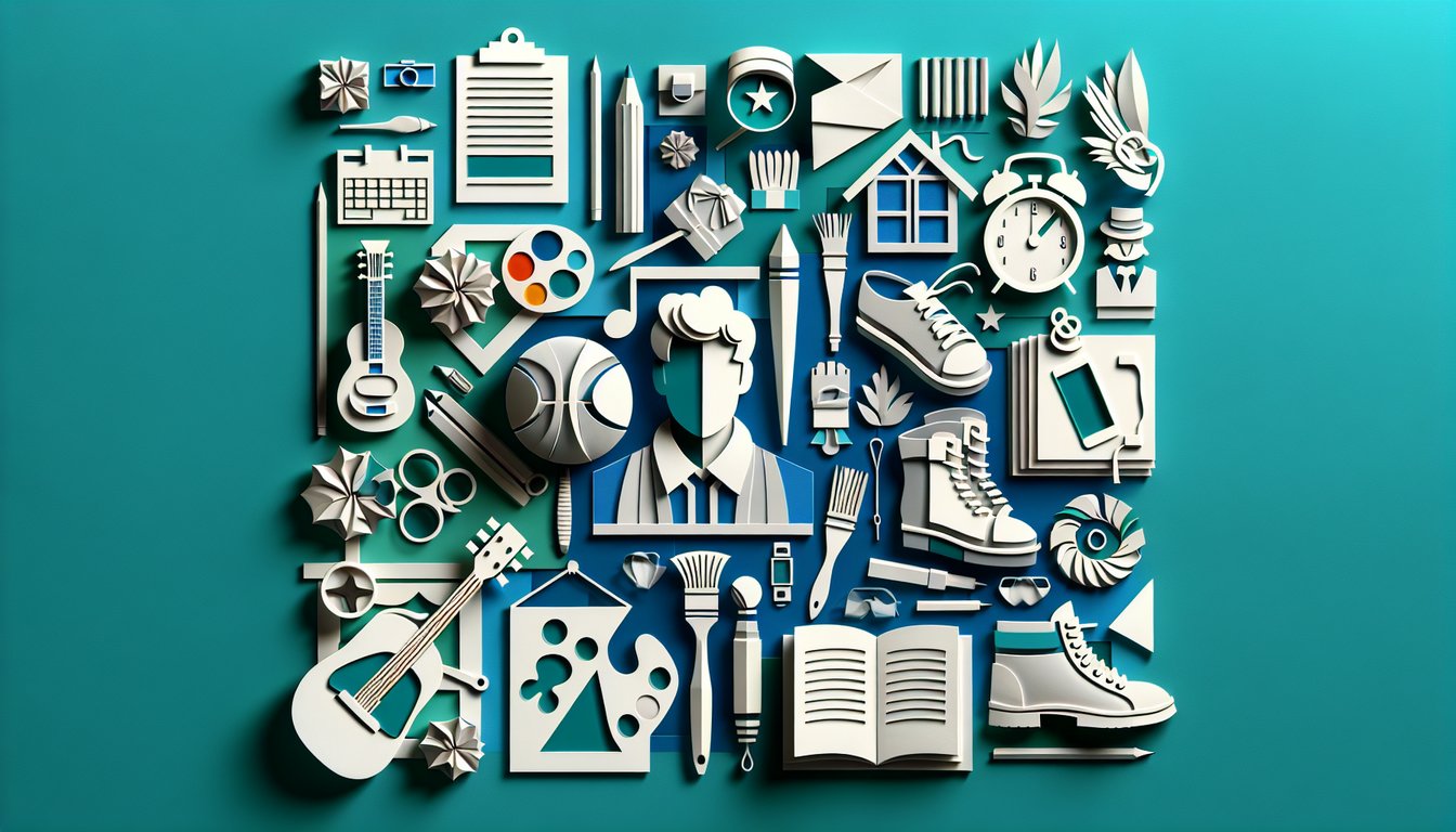 Paper art illustration representing quiz to match One Tree Hill characters Lucas Nathan Peyton Brooke on teal background