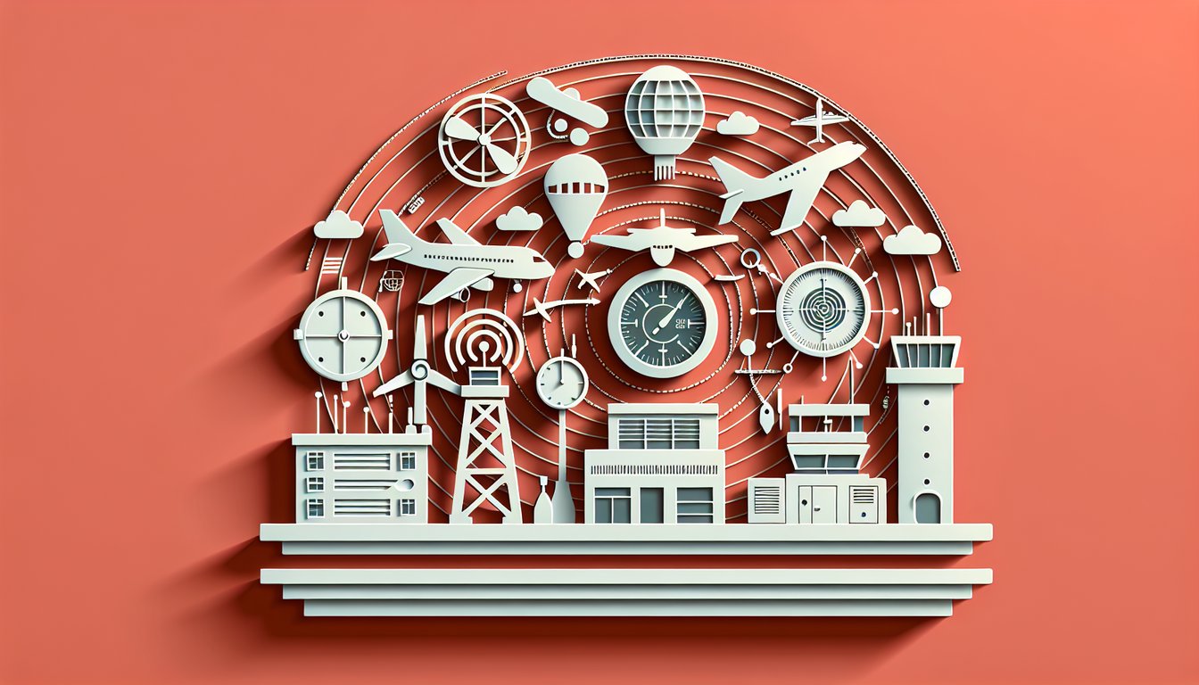 Paper art illustration for free quiz on AFI 11-401, AFI 44-170, AFMAN 11-421 resource management on coral background