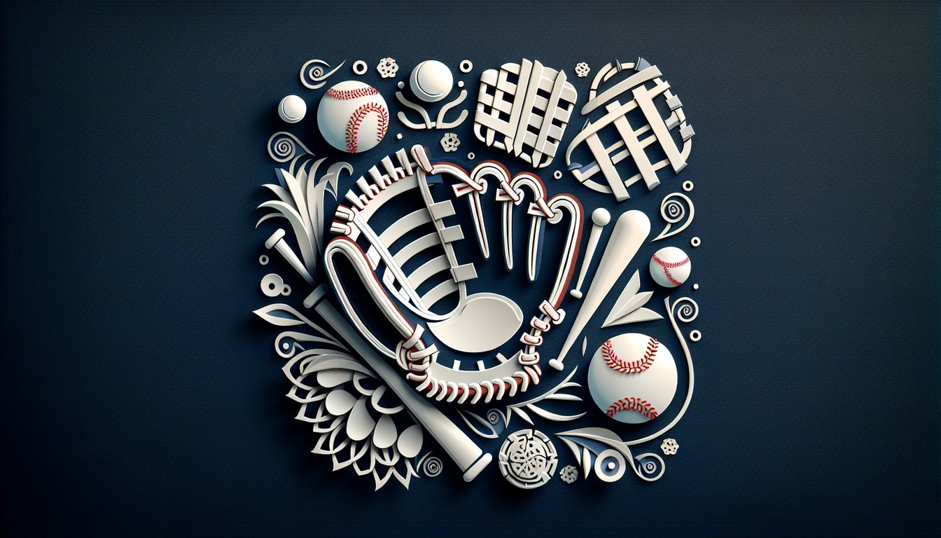 Colorful paper art promoting a Defensive Fielding Responsibilities Quiz.