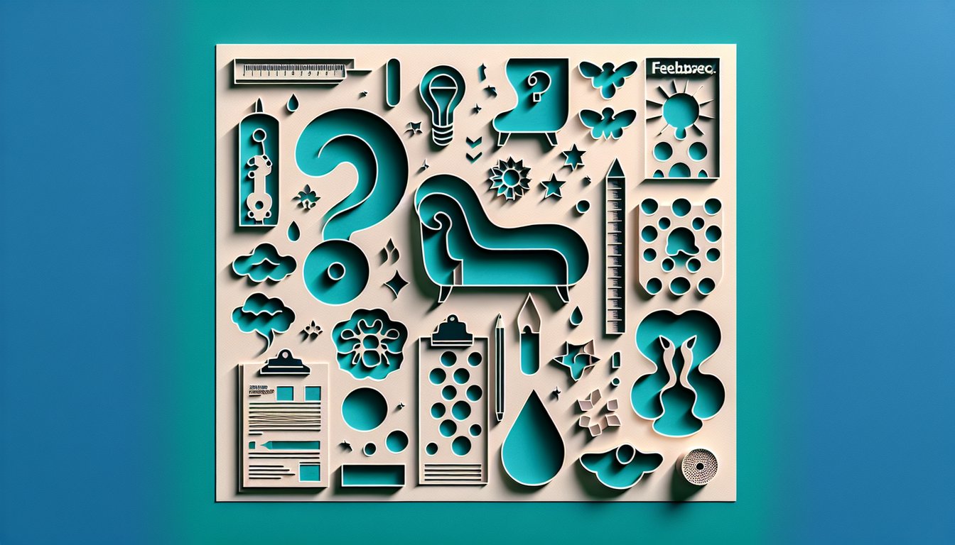 Paper art illustration for Hannibal character personality quiz on teal background
